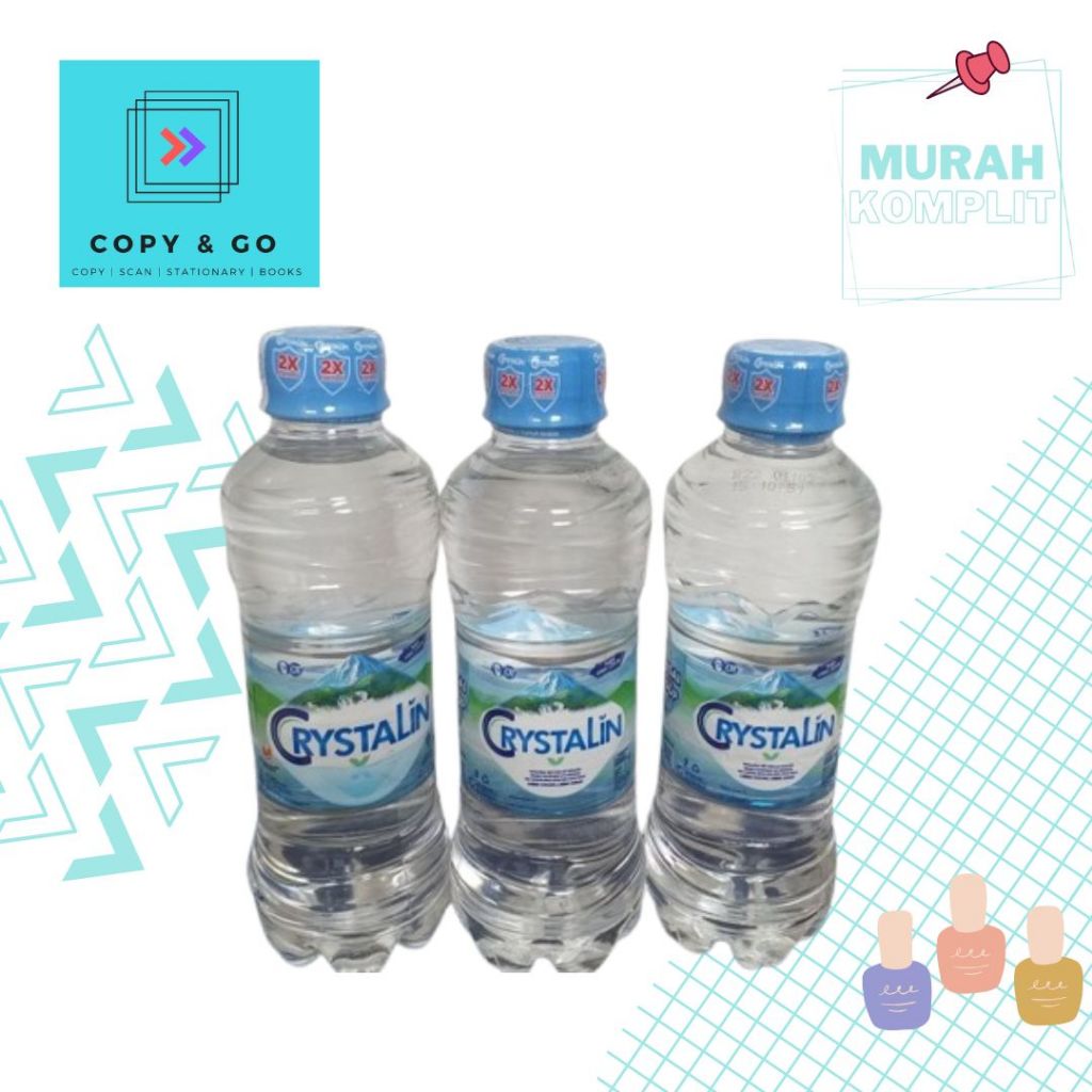 

Crystalin 330 ml, menyegarkan dan dijamin berkualitas