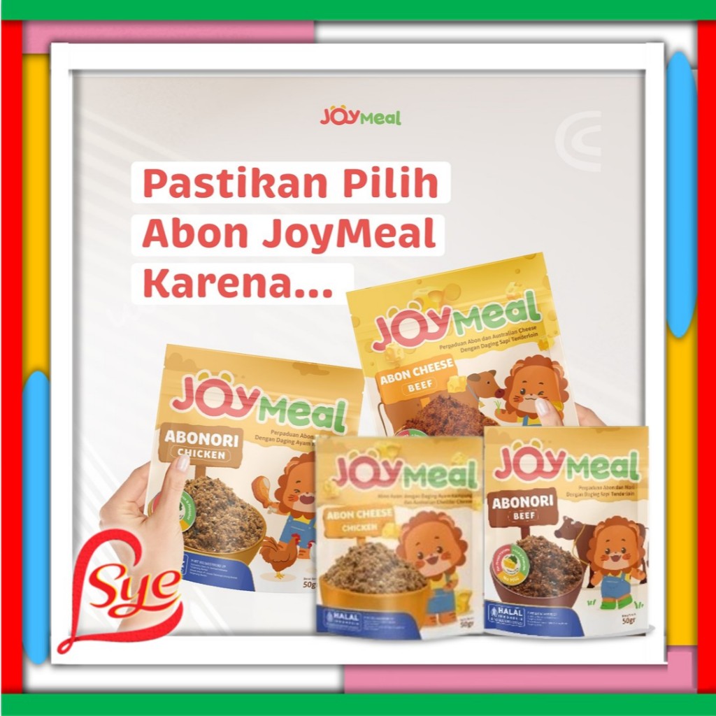 

Joymeal Abon Nori Beef & Chicken Original 50gr - Abon Cheese Beef & Chicken - Sye