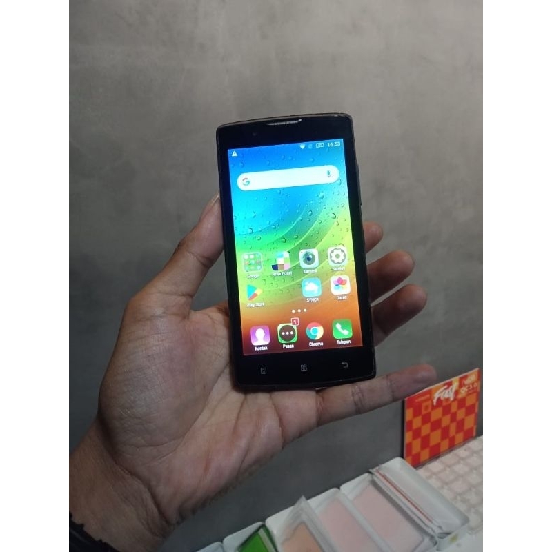 Lenovo a2010 4g lte hp sosmed 100 an normal nominus garansi seken