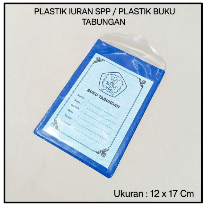 

20 Pcs Plastik Iuran Spp / Plastik Buku Tabungan
