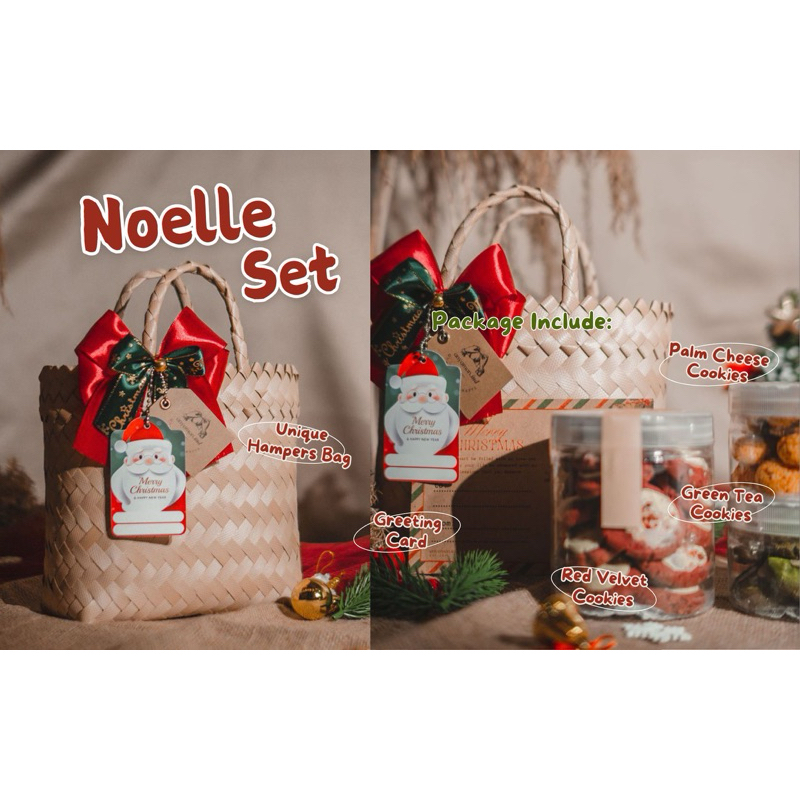 

Noelle set bingkisan natal tahun baru premium