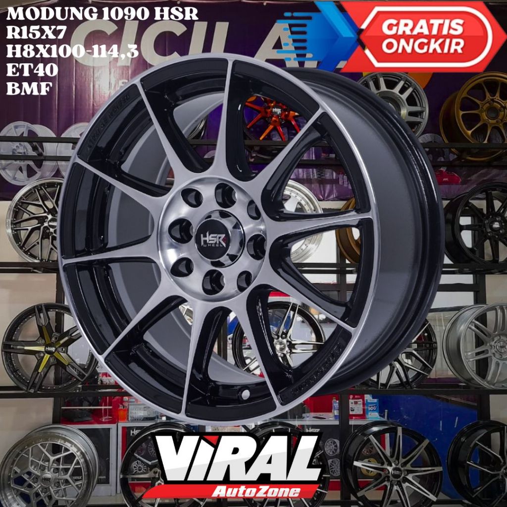Velg Mobil Ring 15 HSR MODUNG R15 UNTUK VIOS , CITY , GALANT , TIMOR