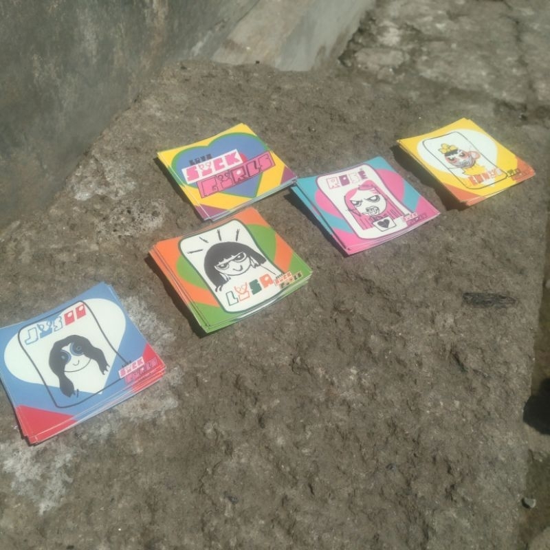 

STWiK stickers Packed BP LOVEsickGiRLS PPG style