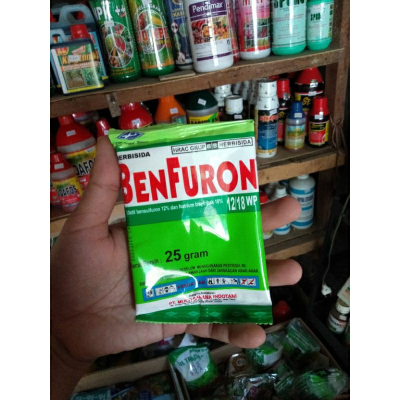 Benfuron 25gram herbisida
