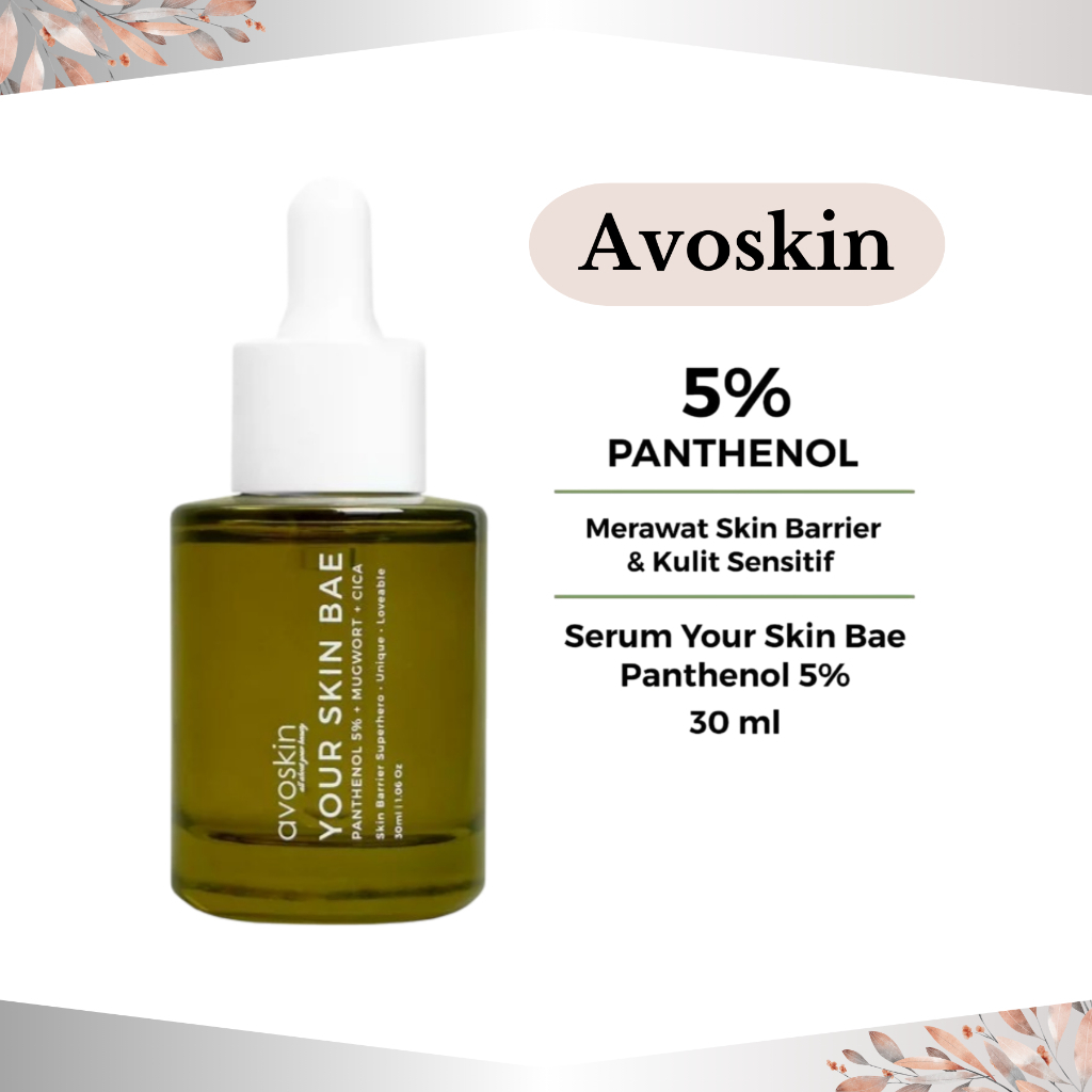 Avoskin Your Skin Bae Panthenol Serum 30ml / Serum Wajah