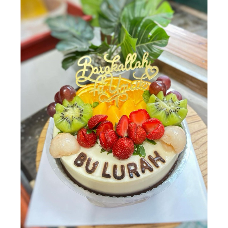 

Pudding Buah loyang 20 cm