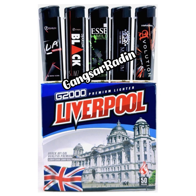 Korek bara G2000 Milan dan liverpool