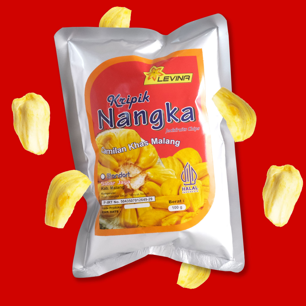 

KERIPIK BUAH NANGKA LEVINA KUALITAS STANDART 100GR