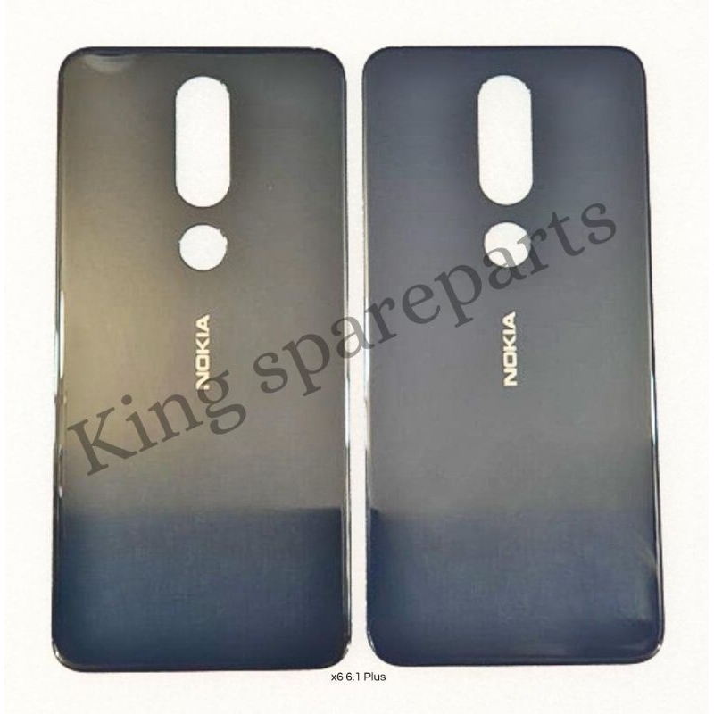 BACKDOOR BACKCASE BACKCOVER TUTUP BELAKANG CASING NOKIA X6 6.1 PLUS  ORIGINAL