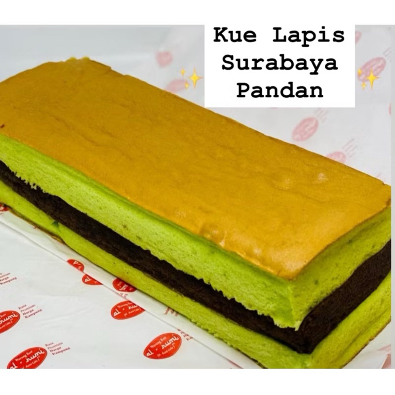 

KUE LAPIS SURABAYA PANDAN AL-RUMI + GRATIS PACKING KARDUS