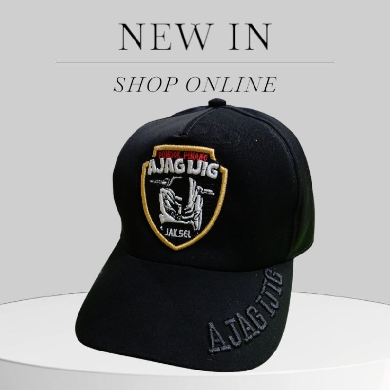 TOPI BORDIR CUSTOM 3D TIMBUL