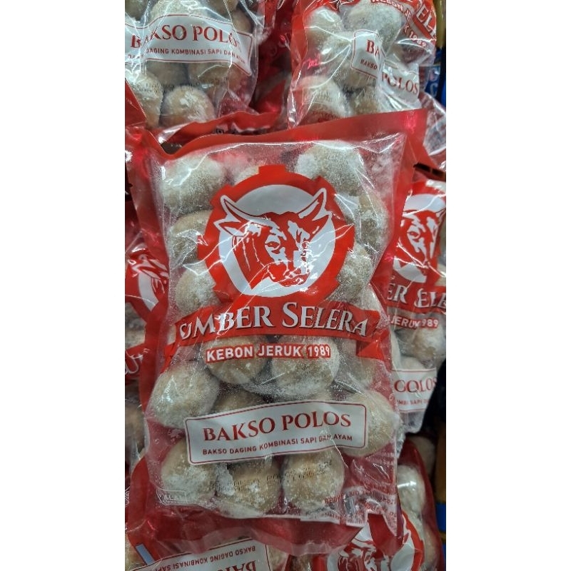 

Bakso Sapi Sumber Selera isi 25butir Bakso Polos Kombinasi