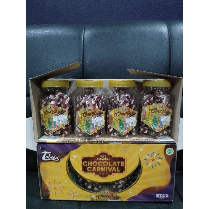 

1 Dus isi 4 Toples Tobelo Chocolate Almond Carnival