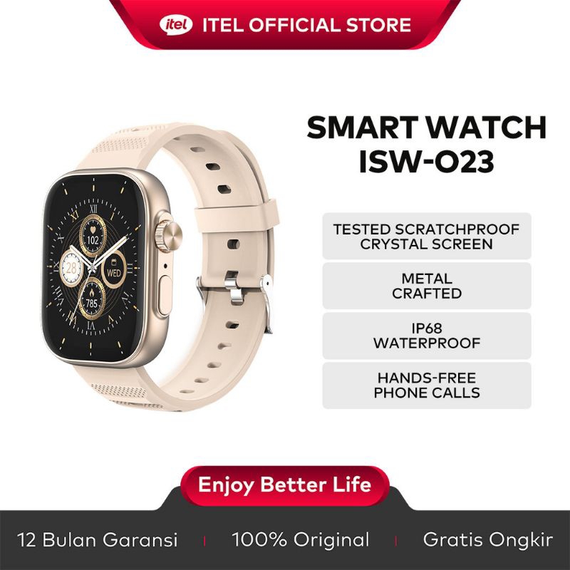 itel Storm Ultra ISW-023 Smartwatch 2.02 inci Layar TFT Tahan Air IP68