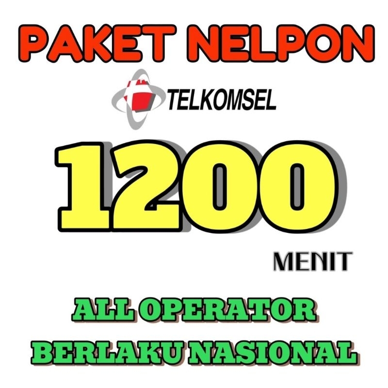 Paket Nelpon dan SMS telkomsel 1 3 7 30 hari 1100 menit 200 400 menit termurah proses cepat