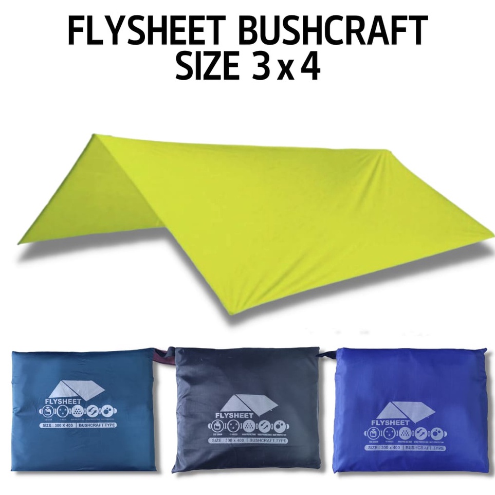 Model Terupdate  Flysheet 3x4 trapteen flysheet 4x3 meter flysheet 19 lob  flysheet 3x4 waterproof