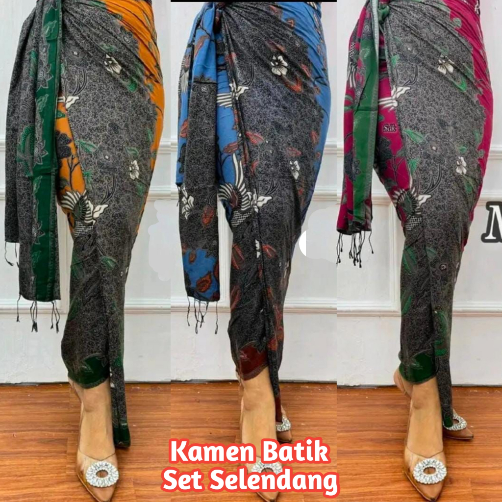KAMEN SUTRA PARIS SET SELENDANG//KAMEN LEMBARAN BALI