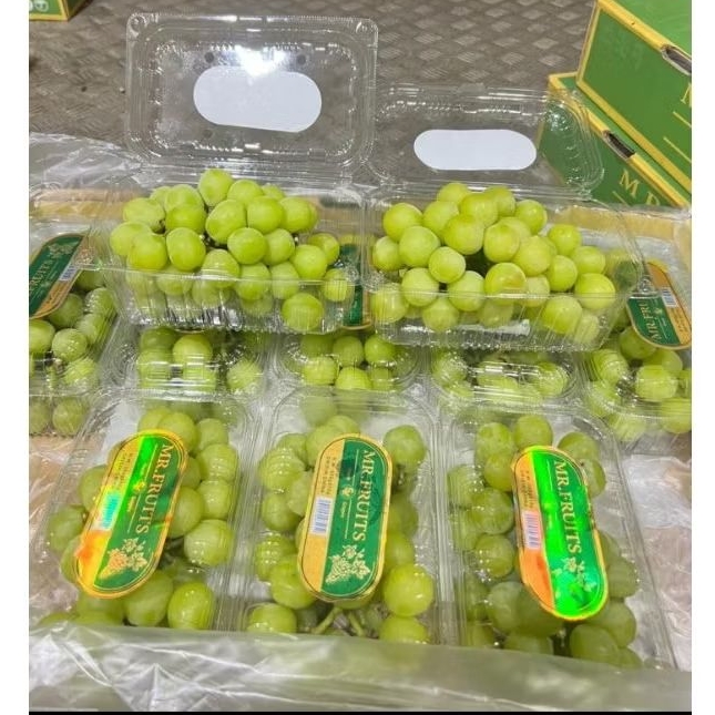 

Anggur Shine Muscat Pack Ms Fruit Jual Per 1 Dus Karton