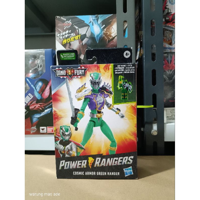 FIGURE POWER RANGERS COSMIC ARMOR GREEN RANGER - POWER RANGERS DINO FURY