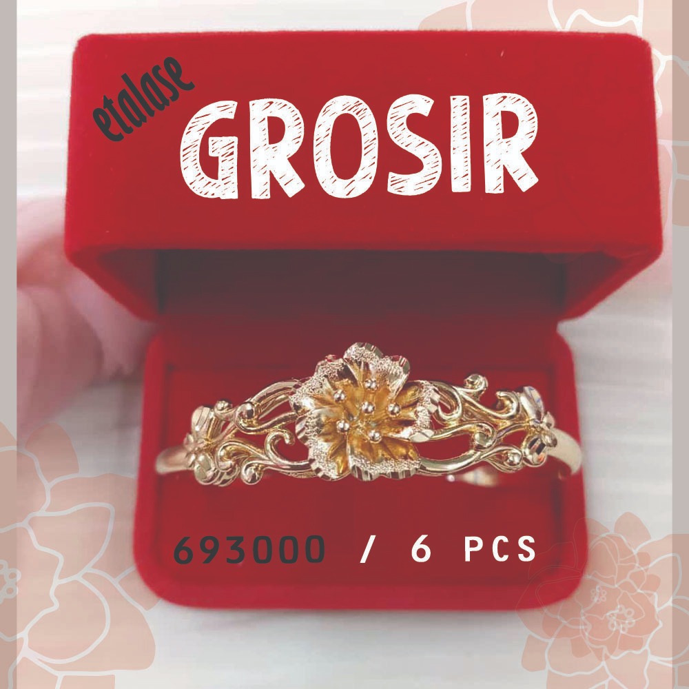 Grosir#2~XGLO107 /// GOLD collection ~ Gelang Korea Anak Perempuan Terbaru / Perhiasan Cewek Lapis E
