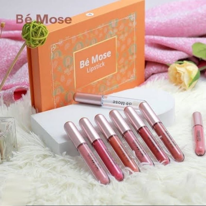 BE MOSE LIPSTIK ISI 8 BPOM RI / BE MOSE ISI 6