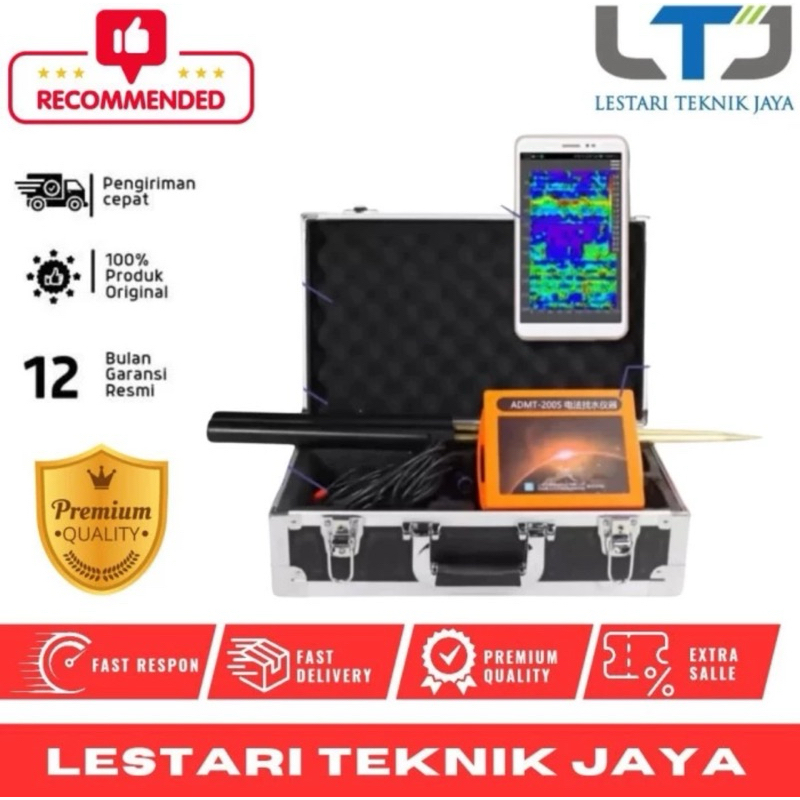 Alat Geolistrik Autometic Deteksi Air Tanah Pengeboran Type ADMT-200S-Y Water Detector Intelligent A