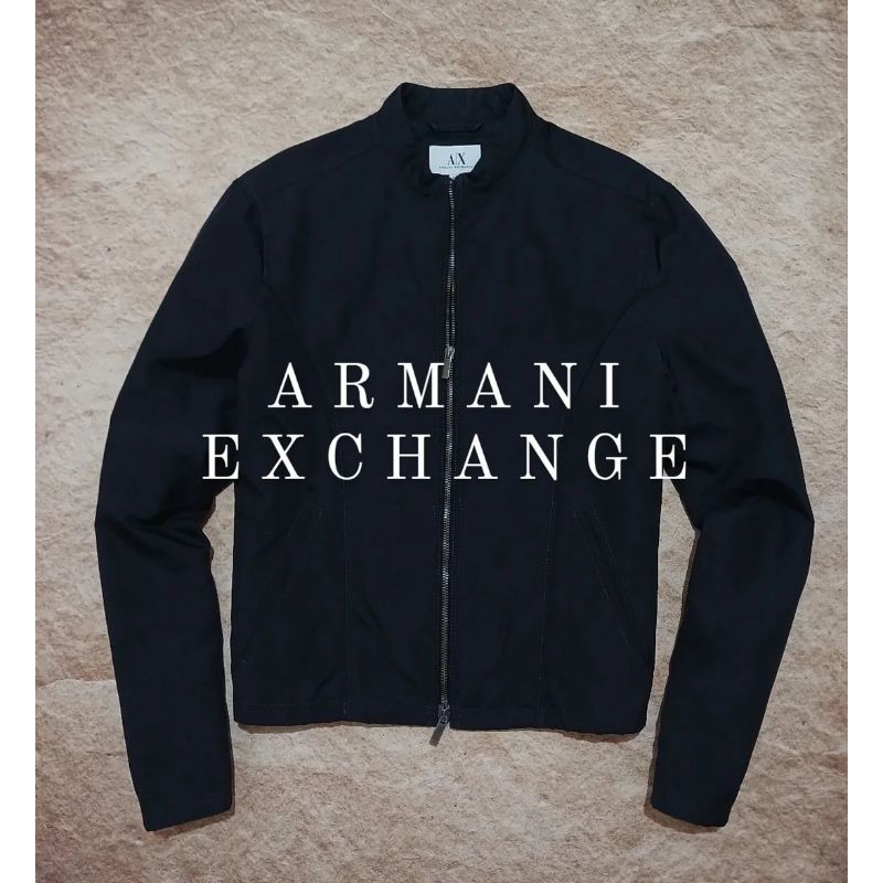 jaket armani exchange casual rider second bekas preloved