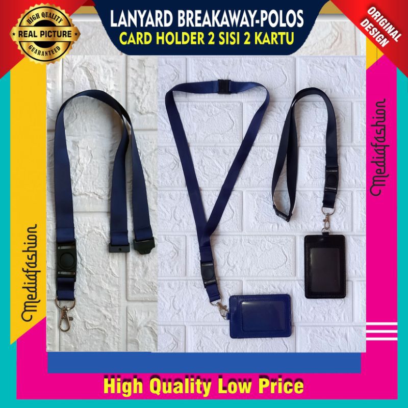 

Lanyard Tali Gantungan Id Card Breakaway Polos