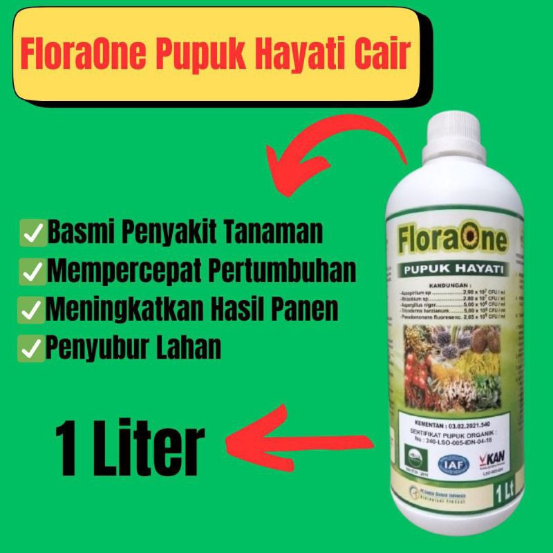 Pupuk Cair Tricoderma, Pupuk Hayati 1 Liter, Pupuk Hayati Tricoderma Cair