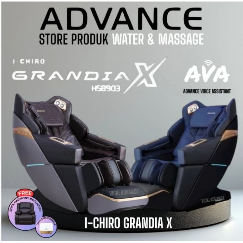 I-CHIRO GRANDIA X ADVANCE MASSAGE CHAIR FULL BODY