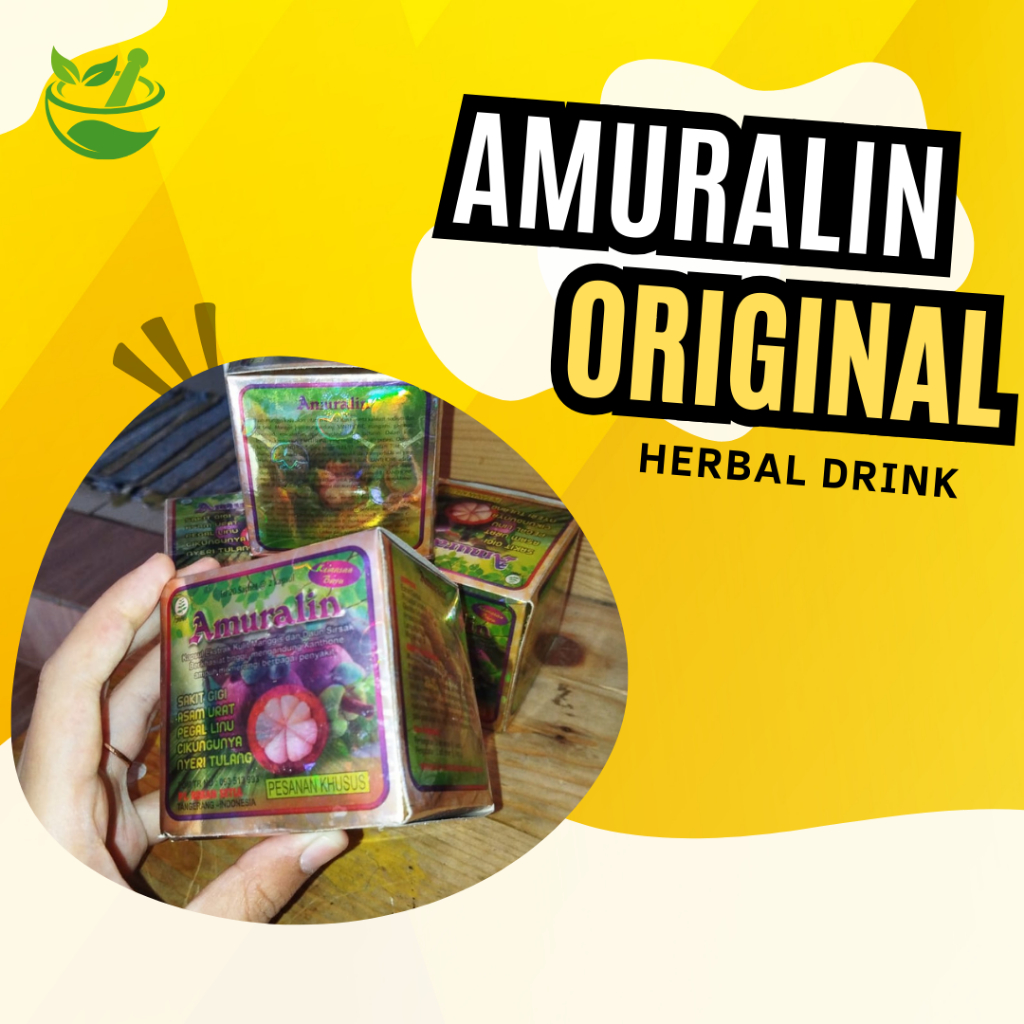 

AsamUrat Amuralin pegalinu 1 box isi 20 sachet
