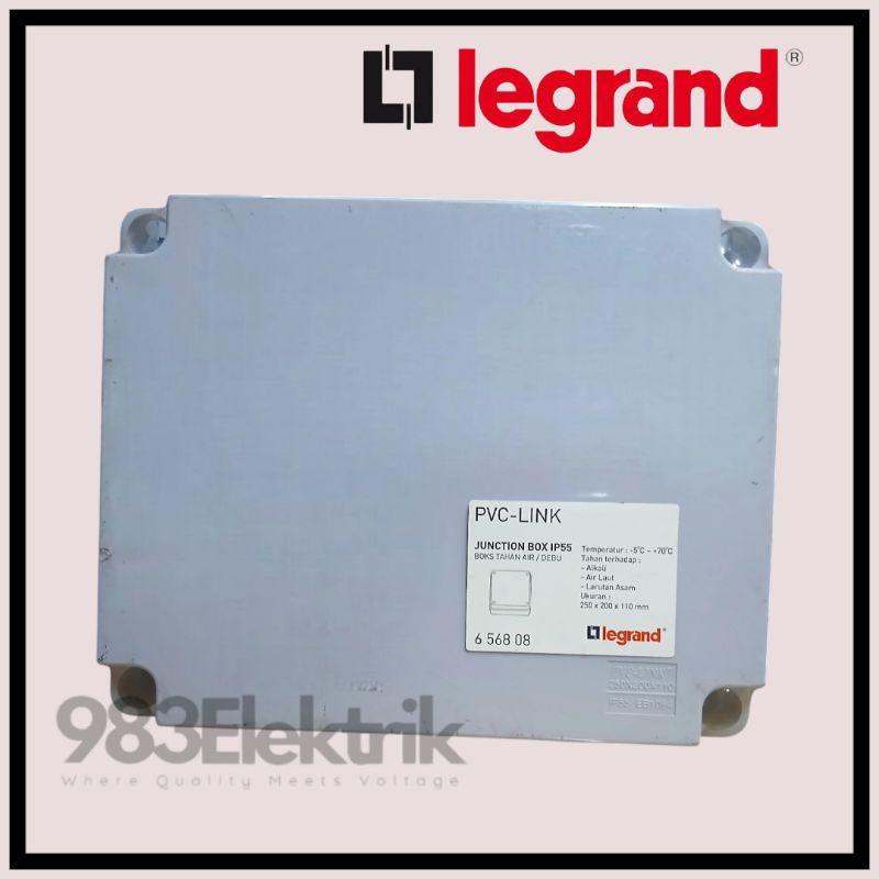 Junction Box Legrand 250×200×110 IP 55 merk Legrand