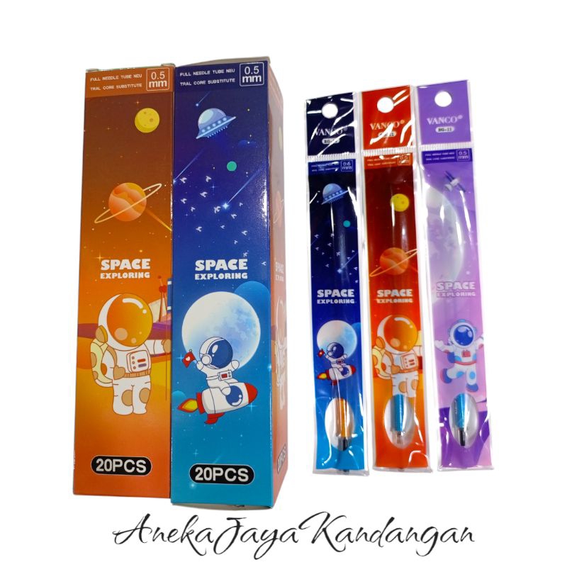 

Isi bolpen gel/Refill bolpen gel/Isi ulang bolpen gel/Refill tinta(ISI 20pcs)