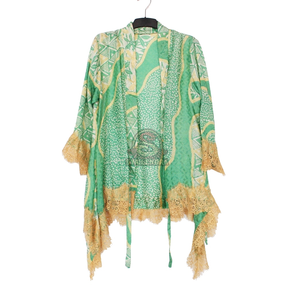BATIK SYAILENDRA TRUSMI Kimono Renda Viscose Batik Cap
