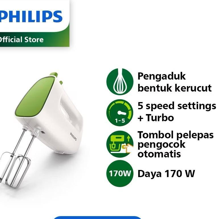 Hand Mixer Philips/ Mixer Philips Stand+Mangkuk