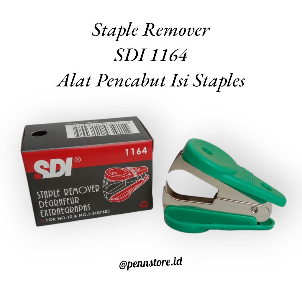 

(Pcs) Remover Staples SDI 1164 - Alat Pencabut Isi Staples