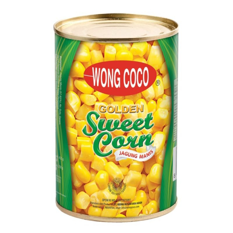 

Wong Coco Sweet Corn 425 gr