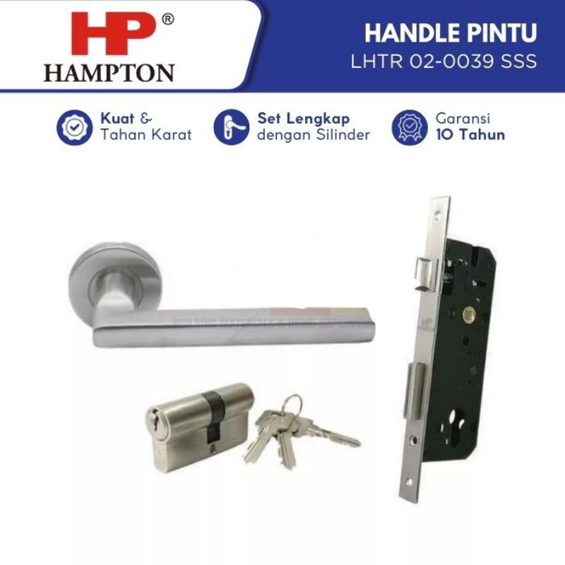 HAMPTON LHTR 02-0039+MORTISE+CYLINDER