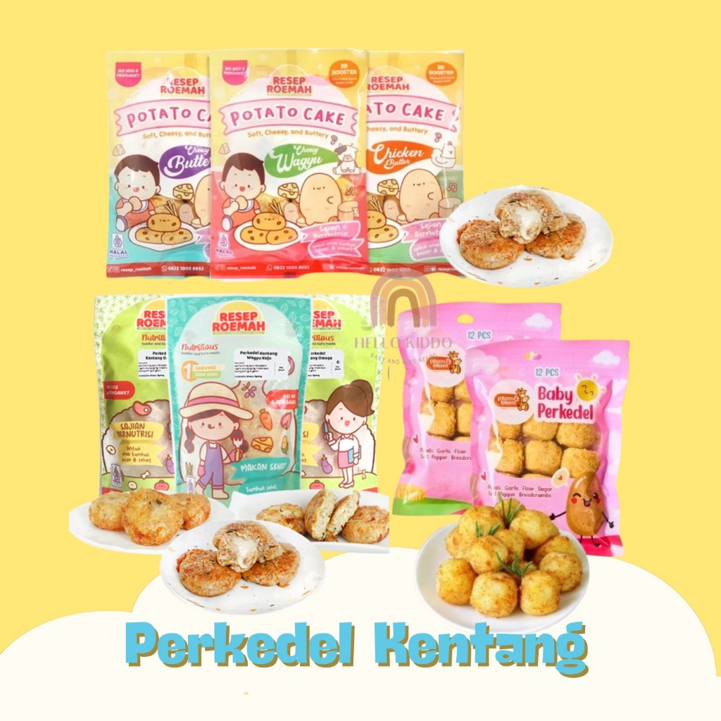 

PLUM BLUM RESEP ROEMAH FROZEN PERKEDEL KENTANG OMEGA /OMEGA POTATO CAKE LAUK SIAP SAJI FINGER FOOD