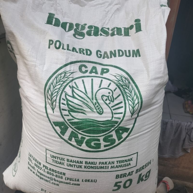 2kg Polar gandum cap Angsa ,Media pakan ulat Jerman/ulat Hongkong/konsentrat pakan ternak.