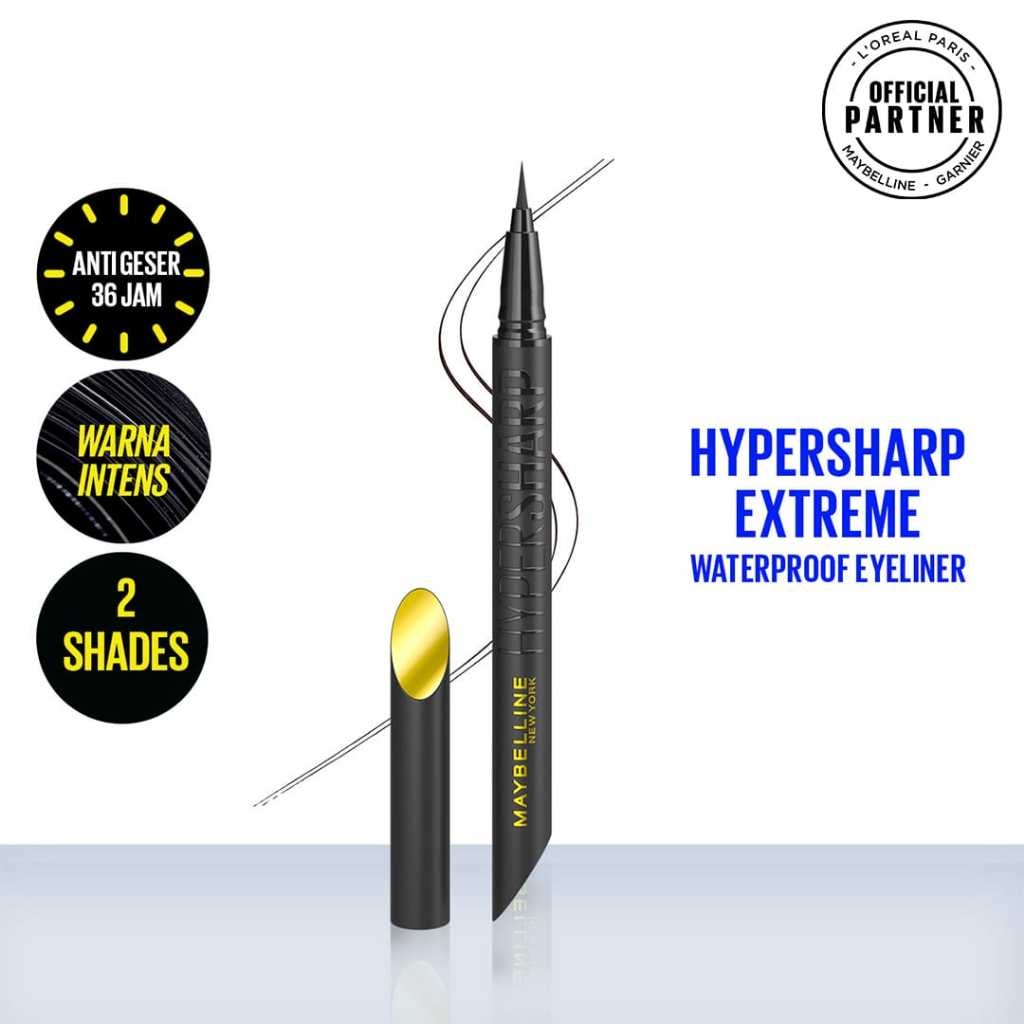 MAYBELLINE Hypersharp Extreme Waterproof Eyeliner