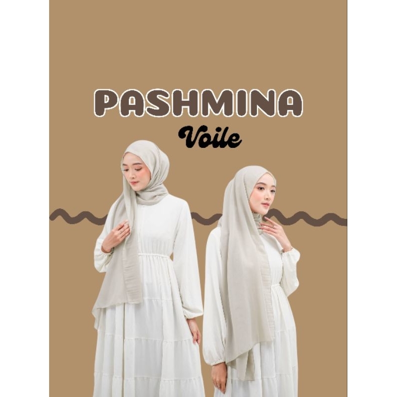 Pashmina Voile Hijab Pashmina syari