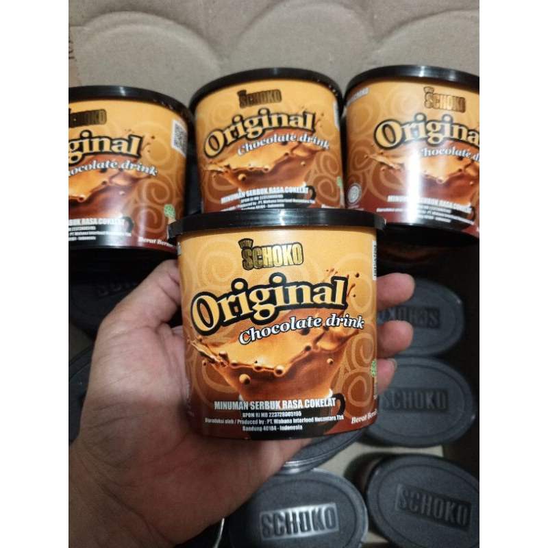 

Schoko Chocolate Powder Drink Original 100 gr/ Coklat bubuk