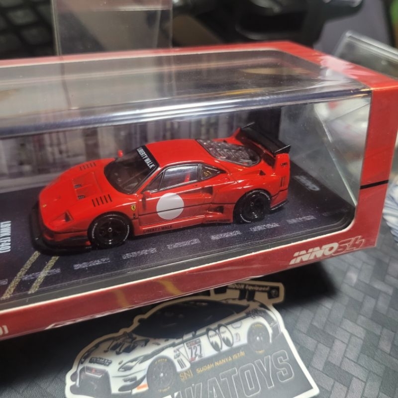 INNO64 F40 LBWK Merah Ferrari