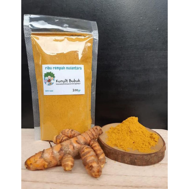 

30. rempah rempah kunyit bubuk kemasan praktis
