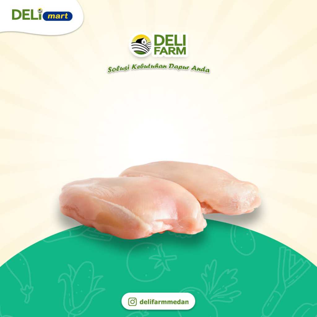 

Deli Mart [ Khusus INSTAN Medan ] DADA AYAM FILLET Segar by Deli Farm