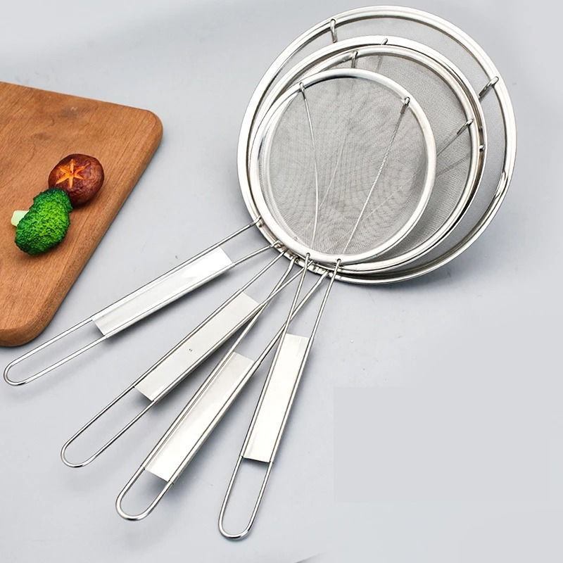 Saringan  Minyak Stainless Steel / Tirisan Minyak Stainless Steel / Saringan Serbaguna