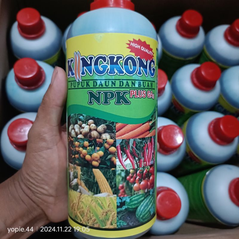 pupuk cair  king kong 1liter pupuk daun dan buah