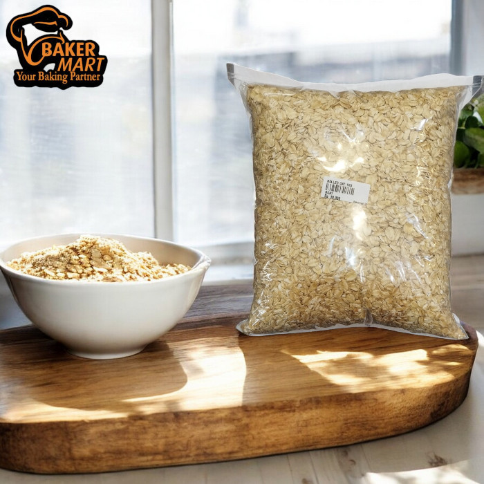 

Rolled Oat Natural / Gandum Utuh 1Kg