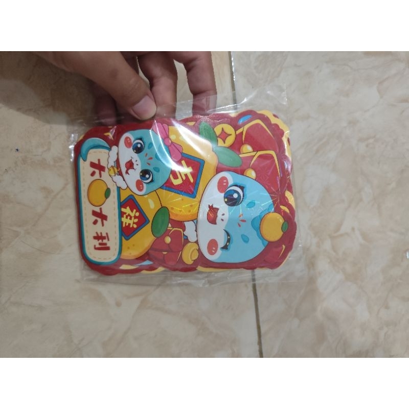 

angpao bentuk ular lucu 02